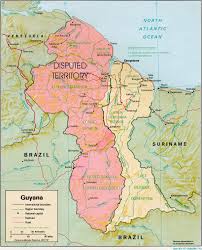 Guyana -Venezuela - Disputed territory
